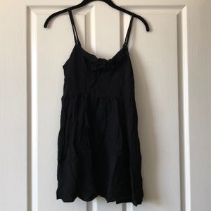 Black skater dress
